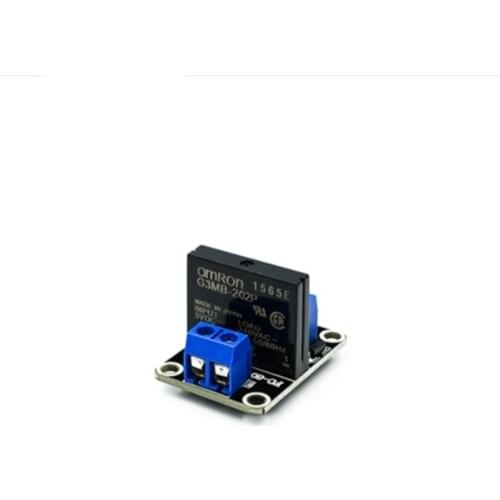 10pcs 5V 1 Channel SSR G3MB-202P Solid State Relay Module 240V 2A Output with Resistive Fuse