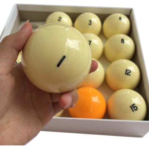68mm High quality Phenolic Resin Russian Balls 16pcs/set Complete set pf balls Billiard Accessories China