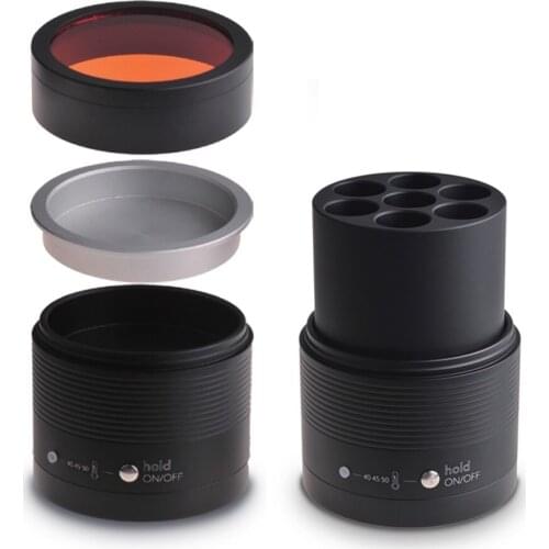 AH Dental Resin Composite Softener Heater Dental Material Warmer with Light Filter Cover 40℃/45℃/50℃ 110V
