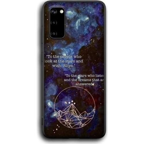 A Court of Mist and Fury Sarah J MaaS Phone Case Cover for huawei mate 9 10 20 30 pro lite X Y5 6 7 9 prime Enjoy nova 7i case