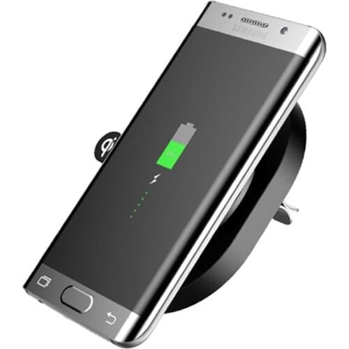 EtopLink QI Car Wireless Charger Car Vacuum Charging Highly viscous Nano Stand for Samsung S8 IPhone X 8 Android Phone Universal