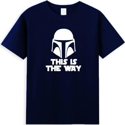 Disney Star Wars T Shirt Men Short Sleeve Cotton Cool Mens T-Shirt Funny Mandalorian Printed T Shirt Male Casual Streetwear Tops