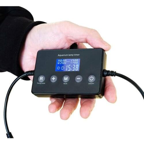 Aquarium Light Controller 4 Modes Sunrise Sunset Aquarium Dimmer LED Light For Fish Tank Lamp Timer Adjust Brightness Modulator