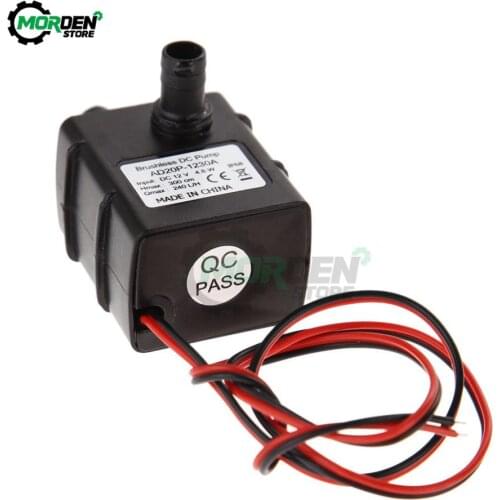 DC 12V 4.2W Ultra-quiet Mini Submersible Pump 240L/H Flow Rate Waterproof DC Brushless Pump Permanent magnetic Water Pumps