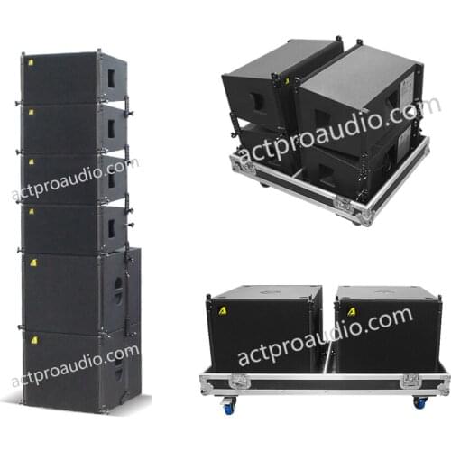 Professional audio VERA10 double 10inch two-way VERAS15 15inch subwoofer loudspeaker active line array speaker system