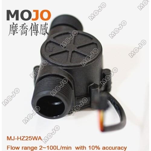 Flow Meter MJ-HZ25WA 10%Accuracy G1''inch hall water flow sensor