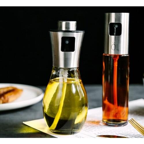 Edible oil spray olive oil spray oil control pot spray bottle spray air pressure barbecue spray pot fitness kitchen