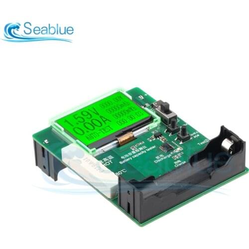 DC 5-12V LCD Battery Capacity Tester MAh MWh For 18650 Lithium Battery Digital Measurement Battery Power Bank Detector Module
