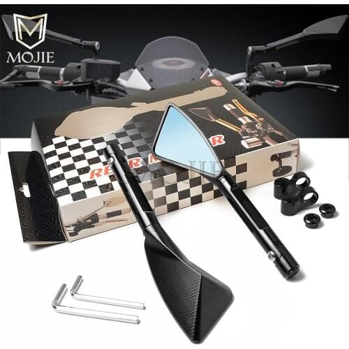 Universal Motorcycle Rear View Mirrors Motorbike Rearview Mirror Scooter For BMW R1200R K1300S R1200GS F650 F800 S1000RR R1200R