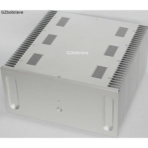 WA112 All aluminum amplifier chassis / Class A amplifier case / AMP Enclosure / case / DIY box (412*200*413mm)