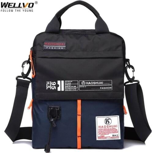 Wellvo Men's Shoulder Bags