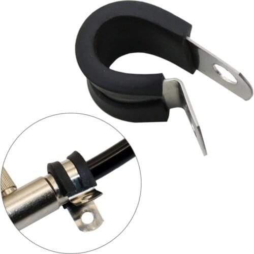Irrigation Pipe clamps for mist cooling system Greenhouse 3/8 Inch Slip-Lock Connector Accessories 2 Pcs