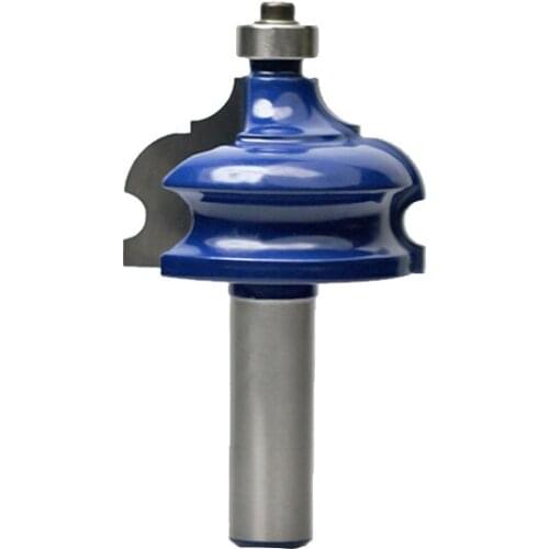 1pc 1/2 shank Lace milling cutters CNC Engraving High-speed steel woodworking tools Special Profiled knife