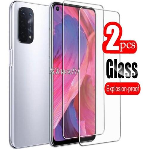 2PCS FOR OPPO A74 5G Global Smartphone High HD Tempered Glass Protective On CPH2197, CPH2263 Phone Screen Protector Film