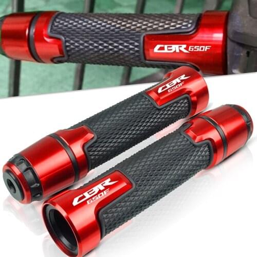 7/8" 22MM Motorcycle grip handle bar Motorbike handlebar grips FOR Honda CBR650F CBR 650F 2013 2014 2015 2016 2017 2018 2019