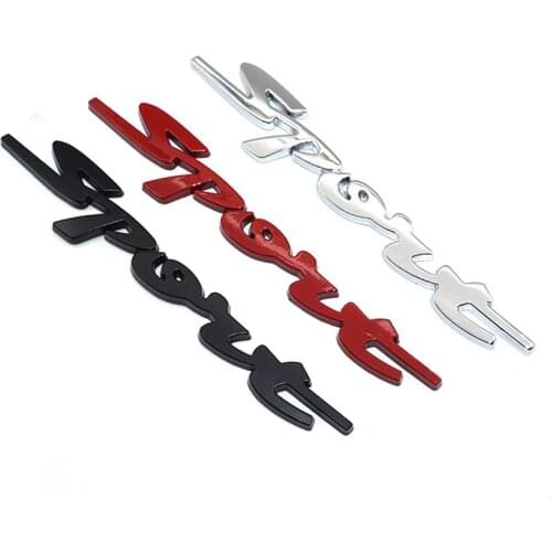 Car Personality Modified Metal Aluminum Stickers SPOTR 3D Logo Emblem Badge Decal Car Styling Accessories
