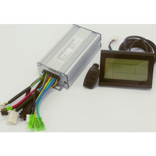 36V 48V 500W 25Amax Brushless DC Motor Controller Ebike LCD3 KUNTENG LCD Controller +KT-LCD3 Display One Set