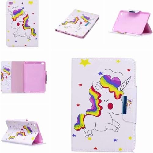 Case For Apple iPad Mini 1 2 3 Cute Cartoon Flip PU Leather Cover Case For Apple iPad Mini 2 Mini 3 Model Capa Cover Case