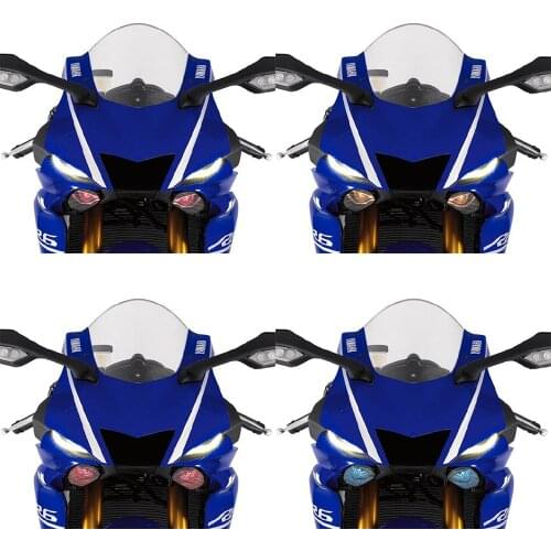 For Yamaha YZFR1 YZF R1 YZF-R1 2015-2018 YZFR6 2017 2018 YZF R6 Headlight Protection Stickers Light transmission Accessories