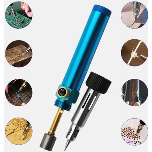 Gas Soldering Iron Pen Cordless Soldering Iron Gun Multi-function Portable Welding Pen Burner Electronic Repair Tools Home