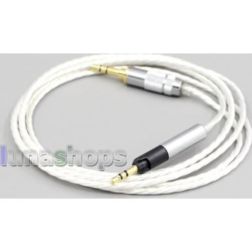LN006601 Hi-Res Silver Plated 7N OCC Earphone Cable For Sennheiser HD598 Cs HD599 HD569 HD579 HD558 HD518 Headphone