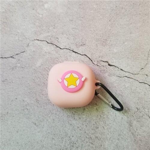 Cartoon Earphone Case for Samsung Galaxy Buds Live 2020 Wireless Headset Shockproof Silicone Protect Headphone Cover Accessory