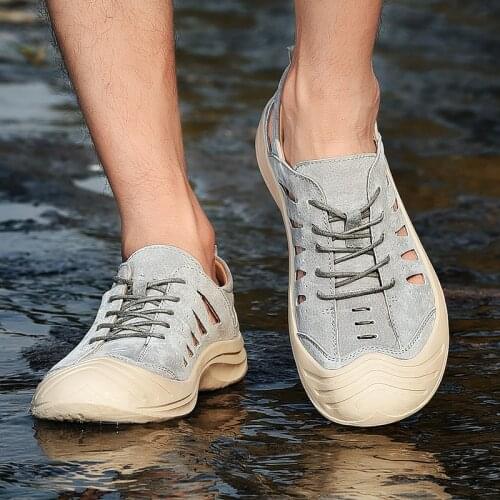 Sandalias Playa Hombre 2020 Men Blade Breathable Sneakers Mens Mesh Shoes Sandals Summer Beach Slippers Running