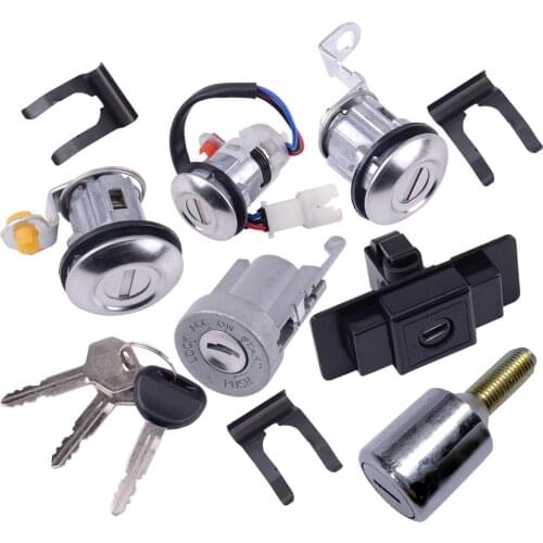 Ignition Glove Box Spare Tire Lock Cylinder Key Set Fit for Mitsubishi Pajero Montero MK2 V32 4G54 1990-2004