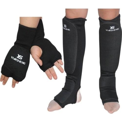 2017 Taekwondo glove foot protector karate sparing hands feet guard TKD ankle guard Martial arts protection half finger glove