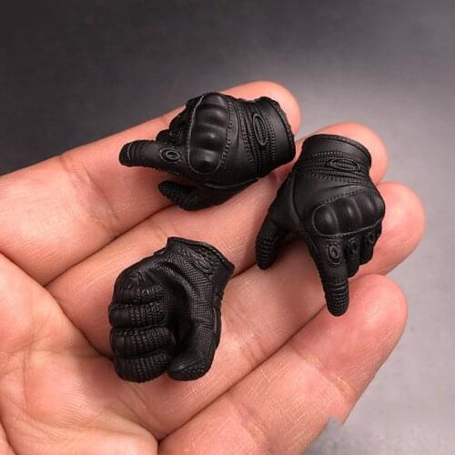 1/6 Scale Russia U.S Army PMC Black Sand Hand Types Gloves for 12''Figures Accessories DIY