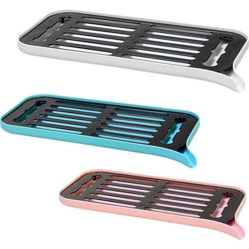 Plastic Dish Drainer Dryer Tray Large Sink Drying Rack Worktop Drain Rack Kitchen Water Filter Tray