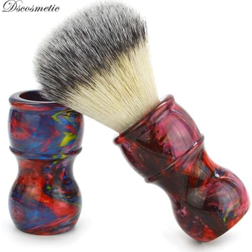 Dscosmetic 26mm synthetic hair Galaxy resin handle shaving brush