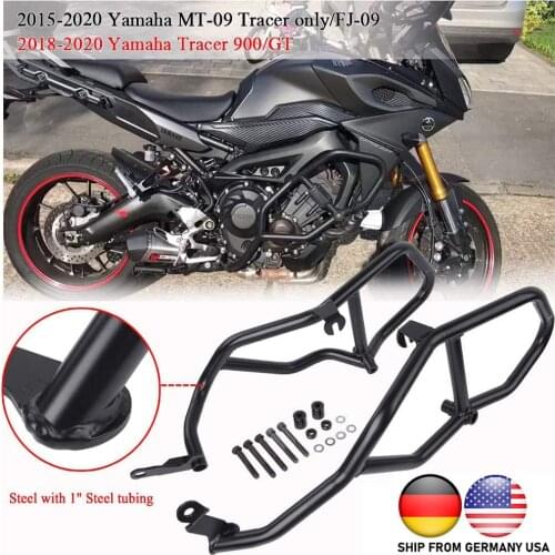Motorcycle Crash Bar Engine Guard Frame Protector Falling Protection for 2015 2016 2017 2018 2019 Yamaha MT09 FJ09 Tracer 900 GT