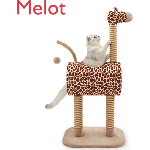 Giraffe Cat Climbing Frame Cat Nest Small Villa Cat Rack Cat Climbing Rack Cat Toy Supplies