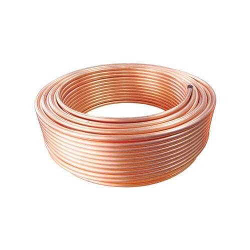 1pcs 1000mm ID 12mm OD 14mm T2 copper coil pneumatic hose hydraulic duct air conditioning tubing capillary card set pipe