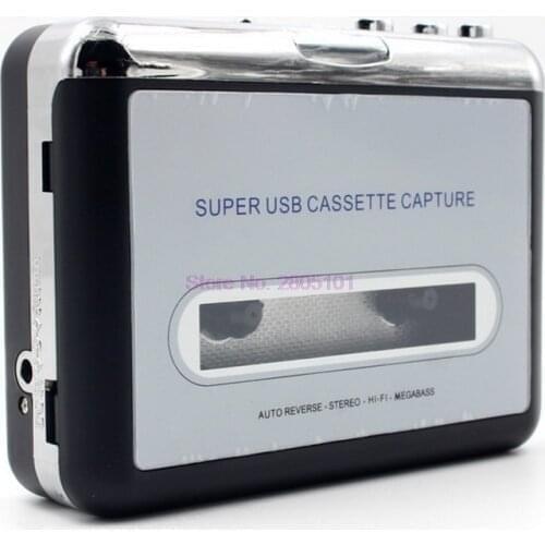 20 sets Tape to PC Super Cassette To MP3 Audio Music CD Digital Tape Player Converter Capture Recorder +Headphone