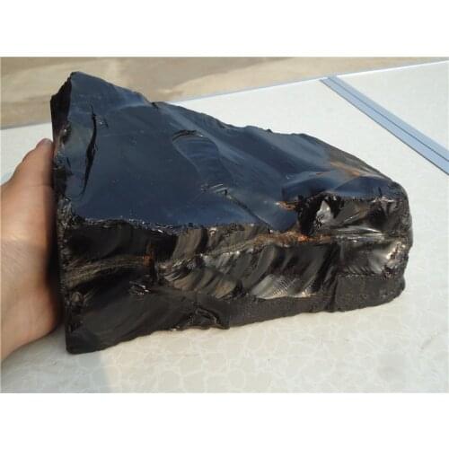 2985g Natural Obsidian Crystal Stone Natural Rough Mineral Specimen PT1016