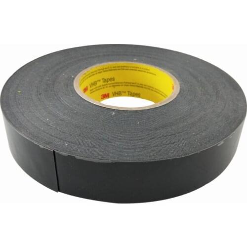 3M 4929 VHB Acrylic Foam Black Double-sided Adhesive Tape 4929 For Decorative Material And Trim