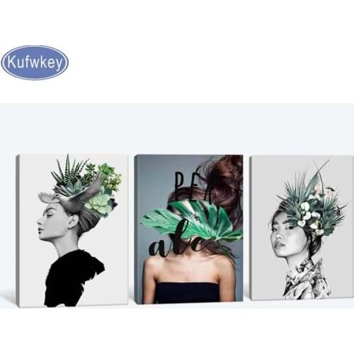 3pcs diy diamond embroidery Full display"Botanical Garden"5D picture round square diamond painting cross stitch mosaic decor art