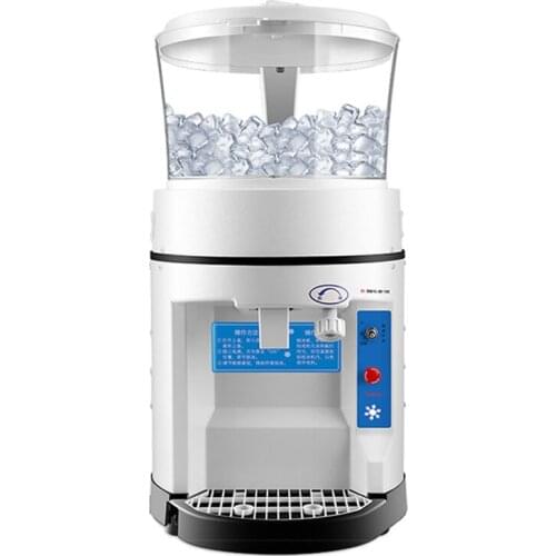 480kg/H Electric Ice Crusher High-Power Drum Ice Machine Automatic Snowflake Ice Machine For Milk Tea Shop ML-168