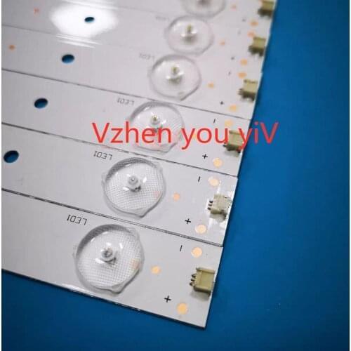 5SET 100% Brand New LED backlight strips For Hisense 55inch 609mm SVH550AB1 6LED REV0 131030