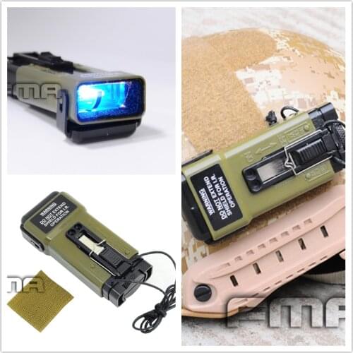 Outdoor helmet accessories FMA MS2000 Working Distress Marker Functional Strobe Light Helmet TB702 2019 New