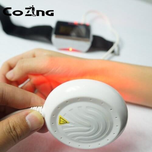 Physical Low Level Laser Therapy Machine Treatment Arthritis Body Pain Rhinitis Blood Pressure Stroke Portable Home Use