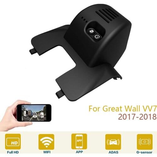 Car DVR Wifi Video Recorder Dash Cam Camera High Quality Night Vision Full Hd For Great Wall VV7 2017-2018
