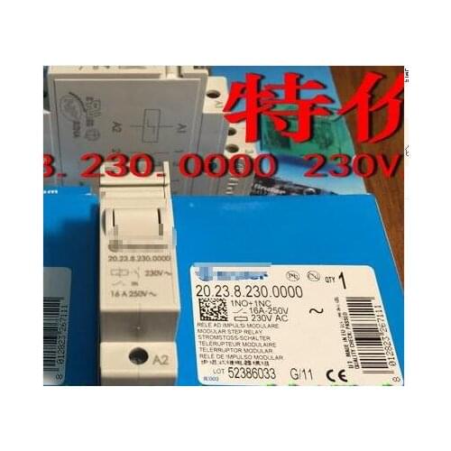 Free Shipping 2pcs/LOT 20.23.8.230.0000-230VACSPST- is normally open and SPST- normally closed time relay