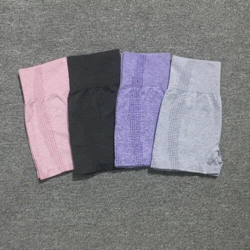 12 Colors Vital Seamless Fitness Yoga Shorts High Waist Workout Shorts Scrunch Butt Yoga Shorts Biker Sport Women Gym Leggings