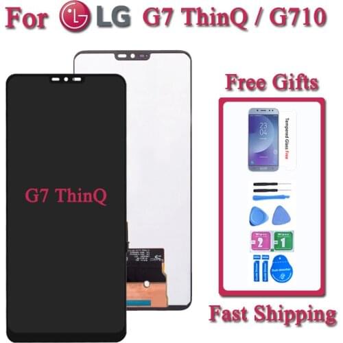 Screen For LG G7 G710EM G710PM G710VMP G710TM G710N G710VM LCD Display Touch Screen Digitizer Assembly For LG G7 ThinQ G710