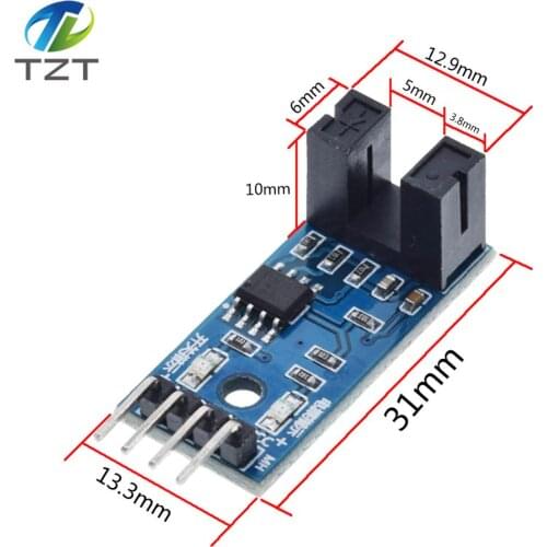 F249 High Quality 4 PIN Infrared Speed Sensor Module For Arduino/51/AVR/PIC 3.3V-5V Diy Kit
