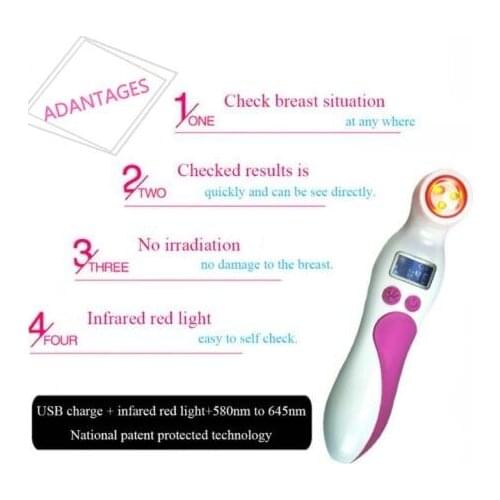 Infrared Light Therapy Instrument Breast Cancer Awareness Month Portable Infrared Breast