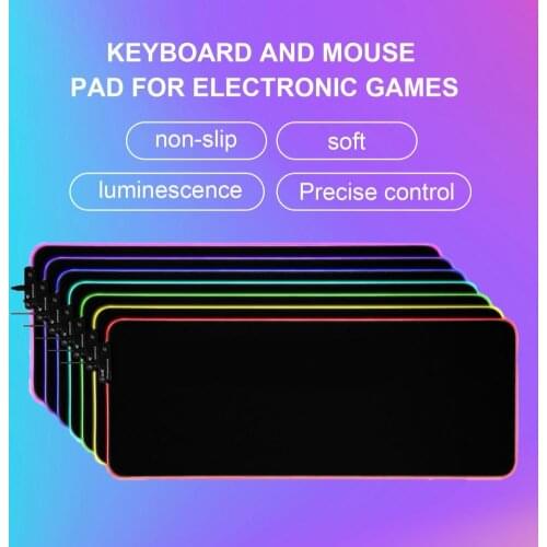 Wear-resistant Smooth Surface Gaming Large Mouse Pad Cushion Computer Accessories